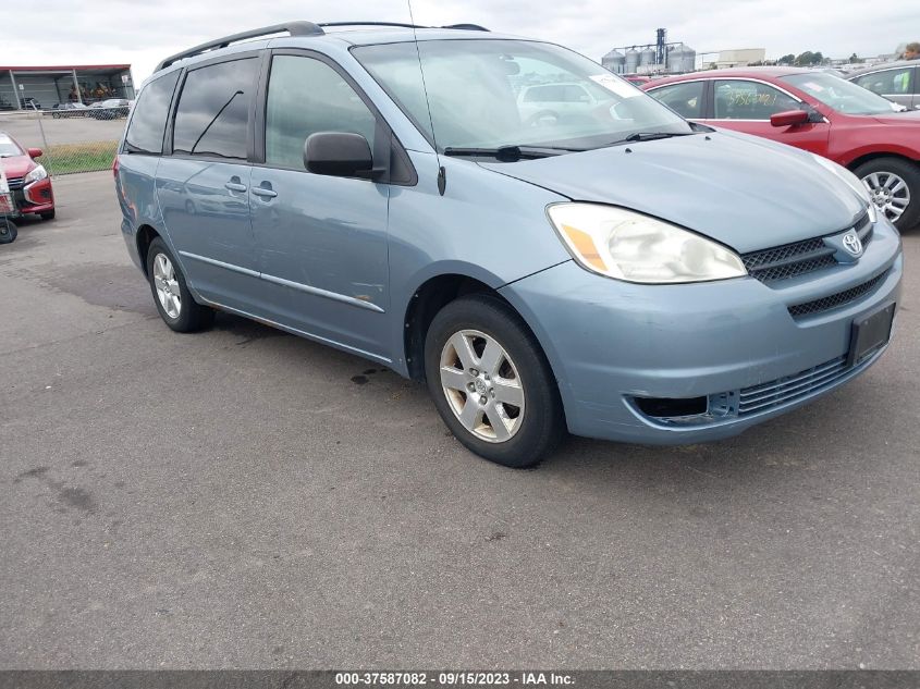 TOYOTA SIENNA 2004 5tdza23c04s140025