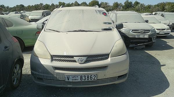 TOYOTA SIENNA 2004 5tdza23c04s208257