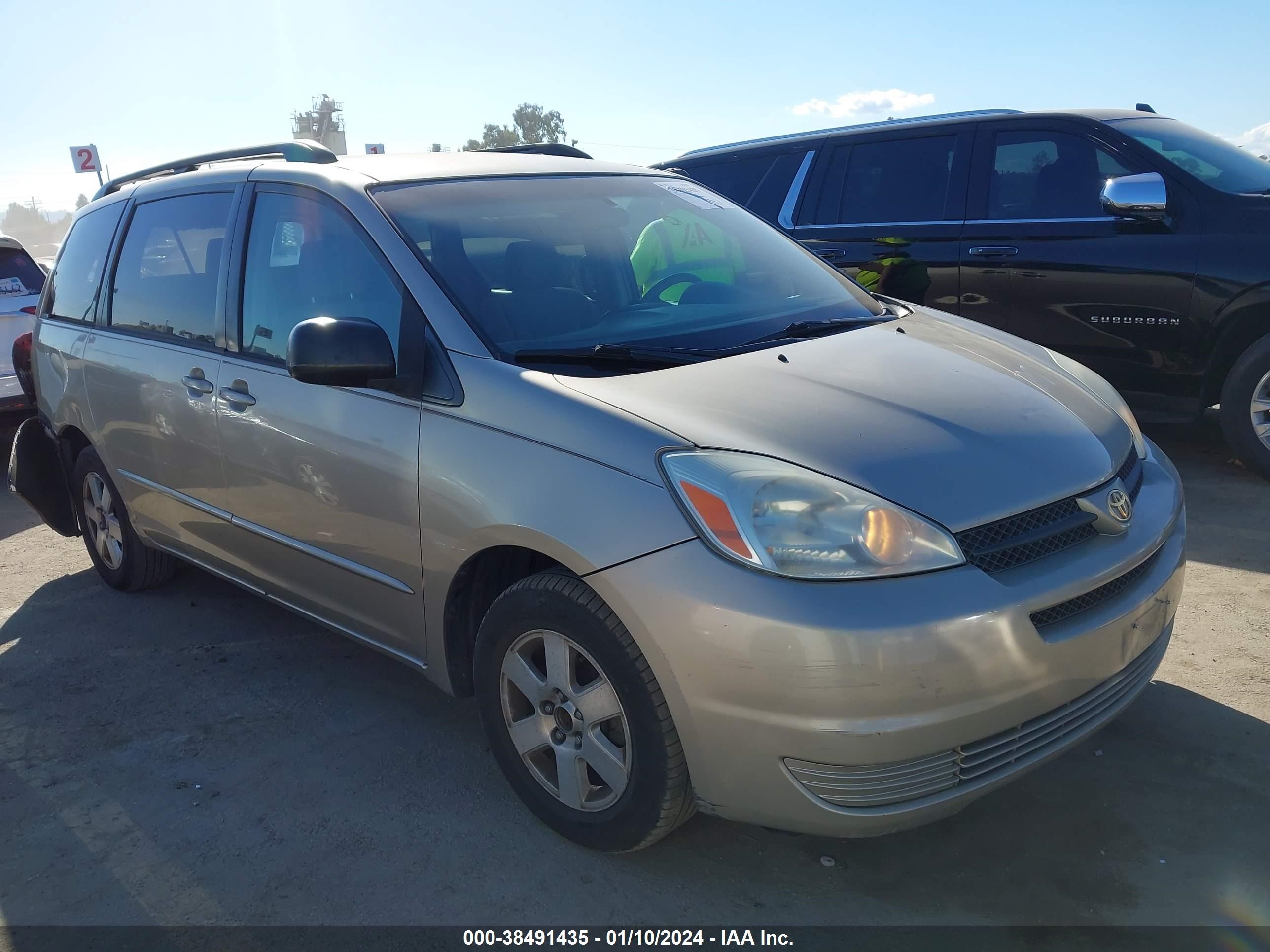 TOYOTA SIENNA 2005 5tdza23c05s287348