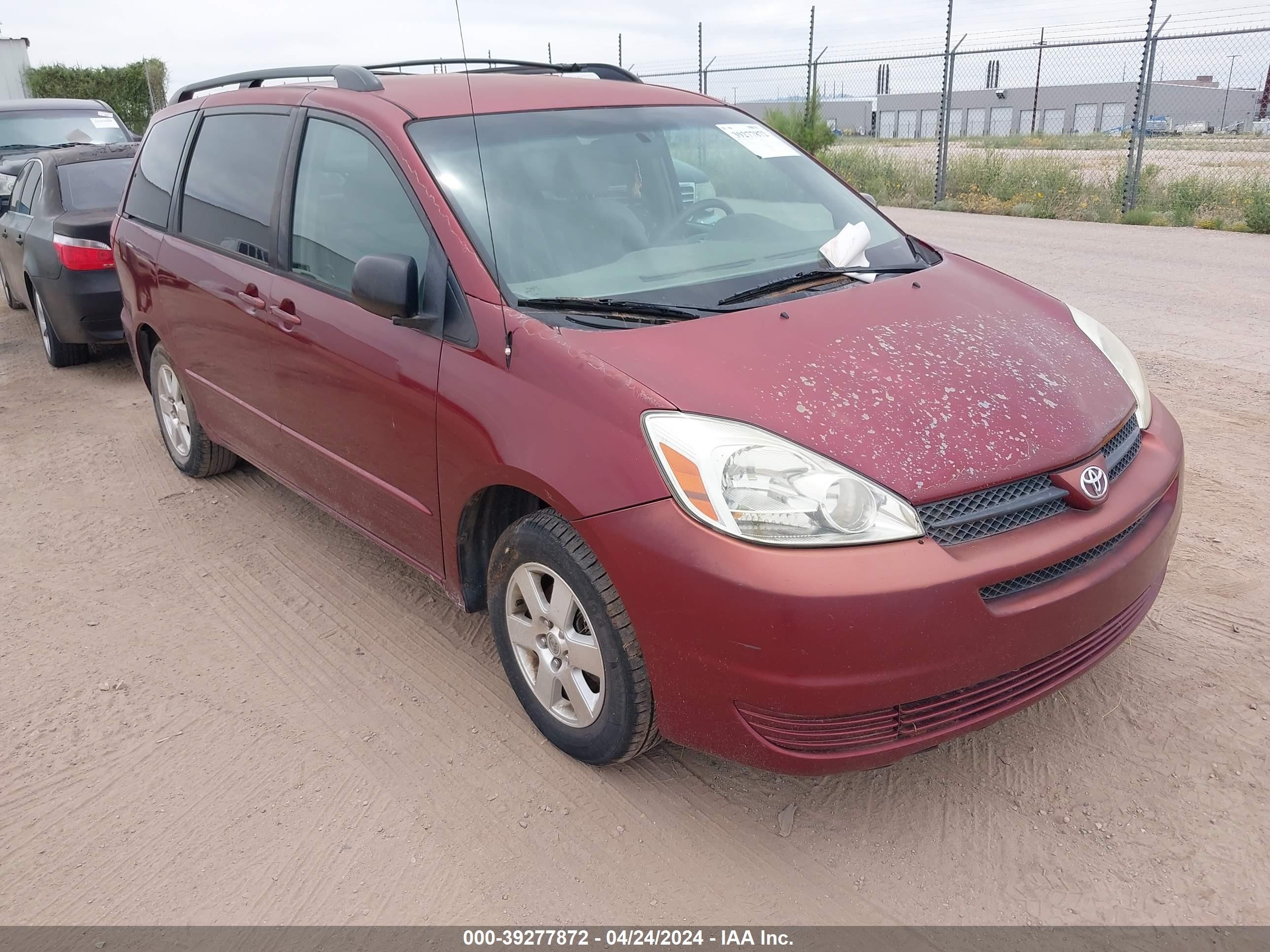 TOYOTA SIENNA 2005 5tdza23c05s387319