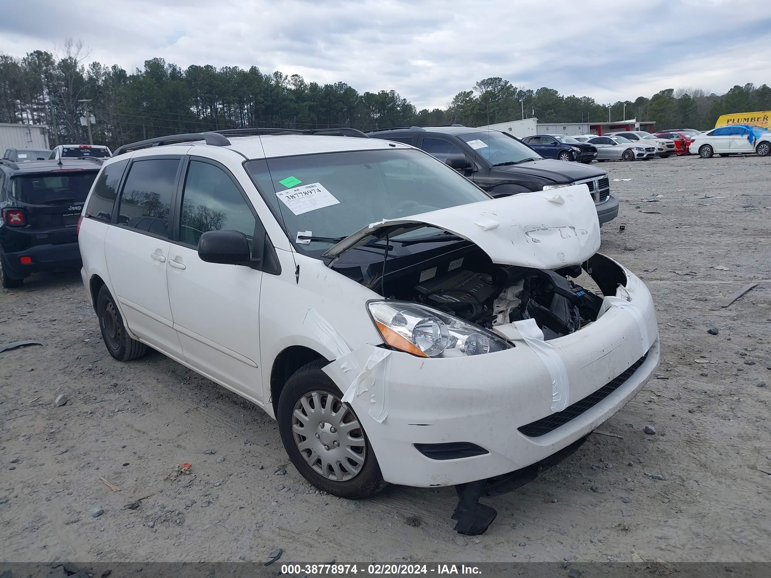 TOYOTA SIENNA 2006 5tdza23c06s470072