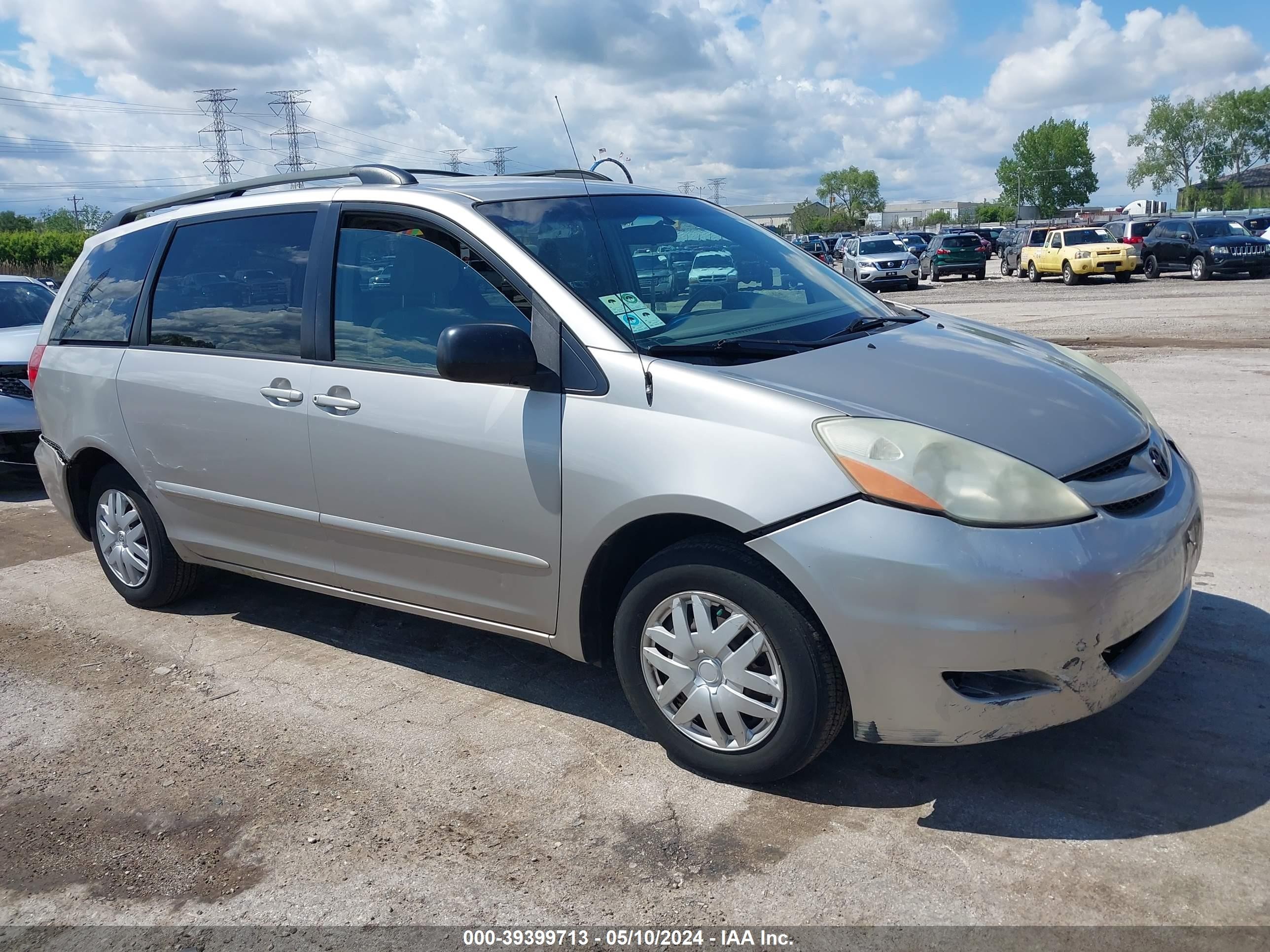 TOYOTA SIENNA 2006 5tdza23c06s470637