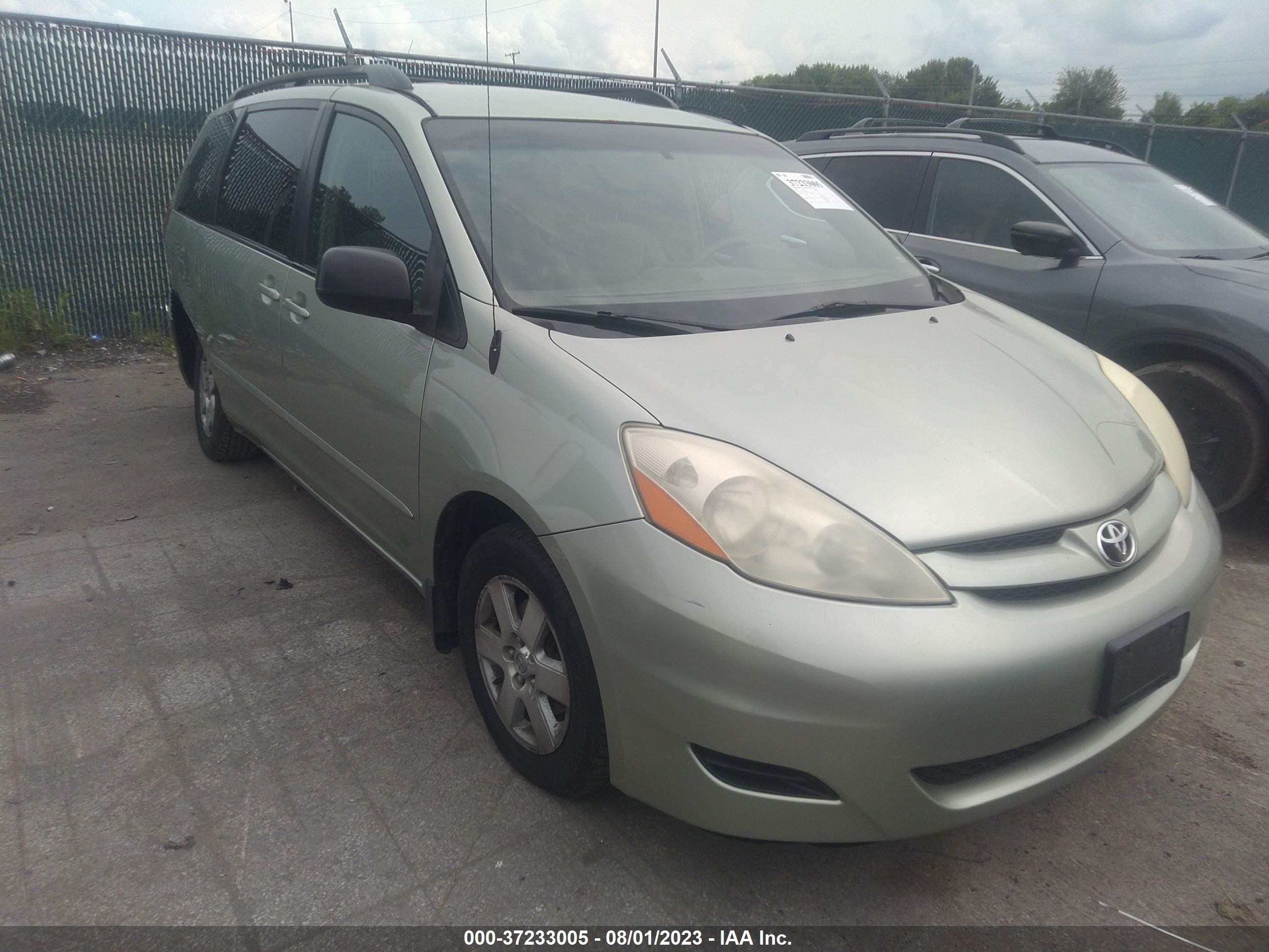 TOYOTA SIENNA 2006 5tdza23c06s497756