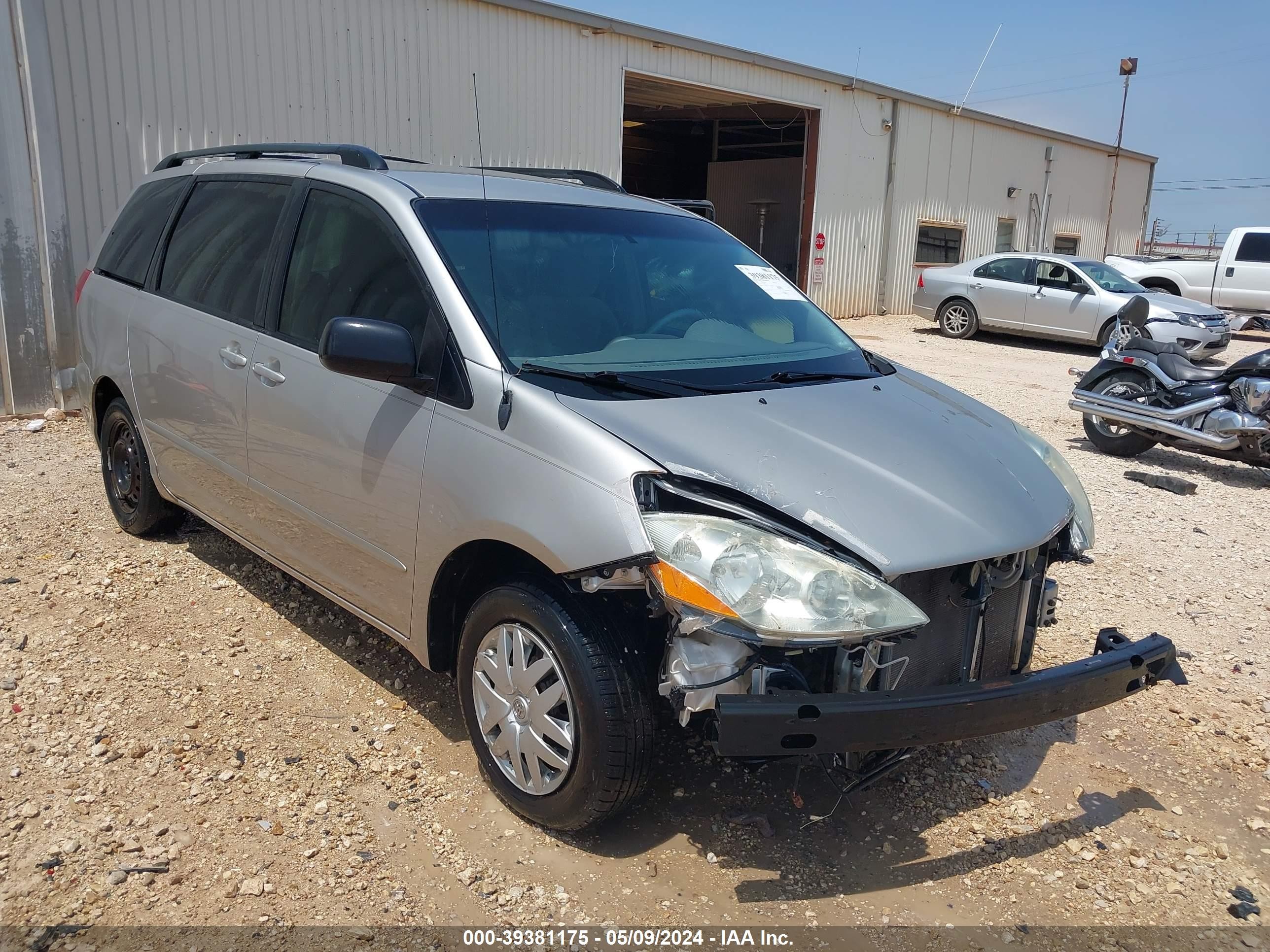 TOYOTA SIENNA 2006 5tdza23c06s534756