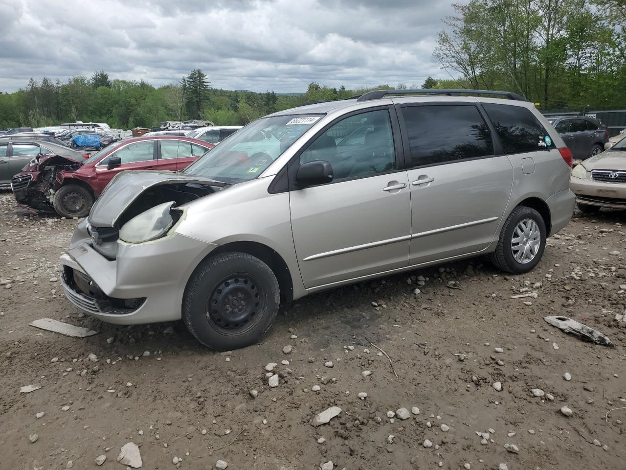 TOYOTA SIENNA 2005 5tdza23c15s262555