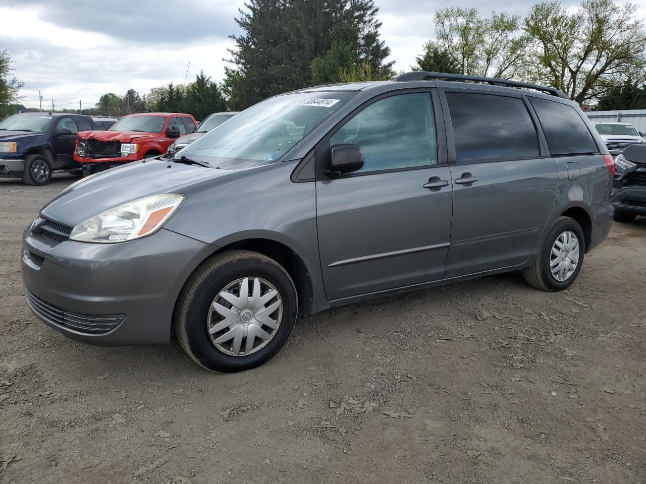 TOYOTA SIENNA 2005 5tdza23c15s354555