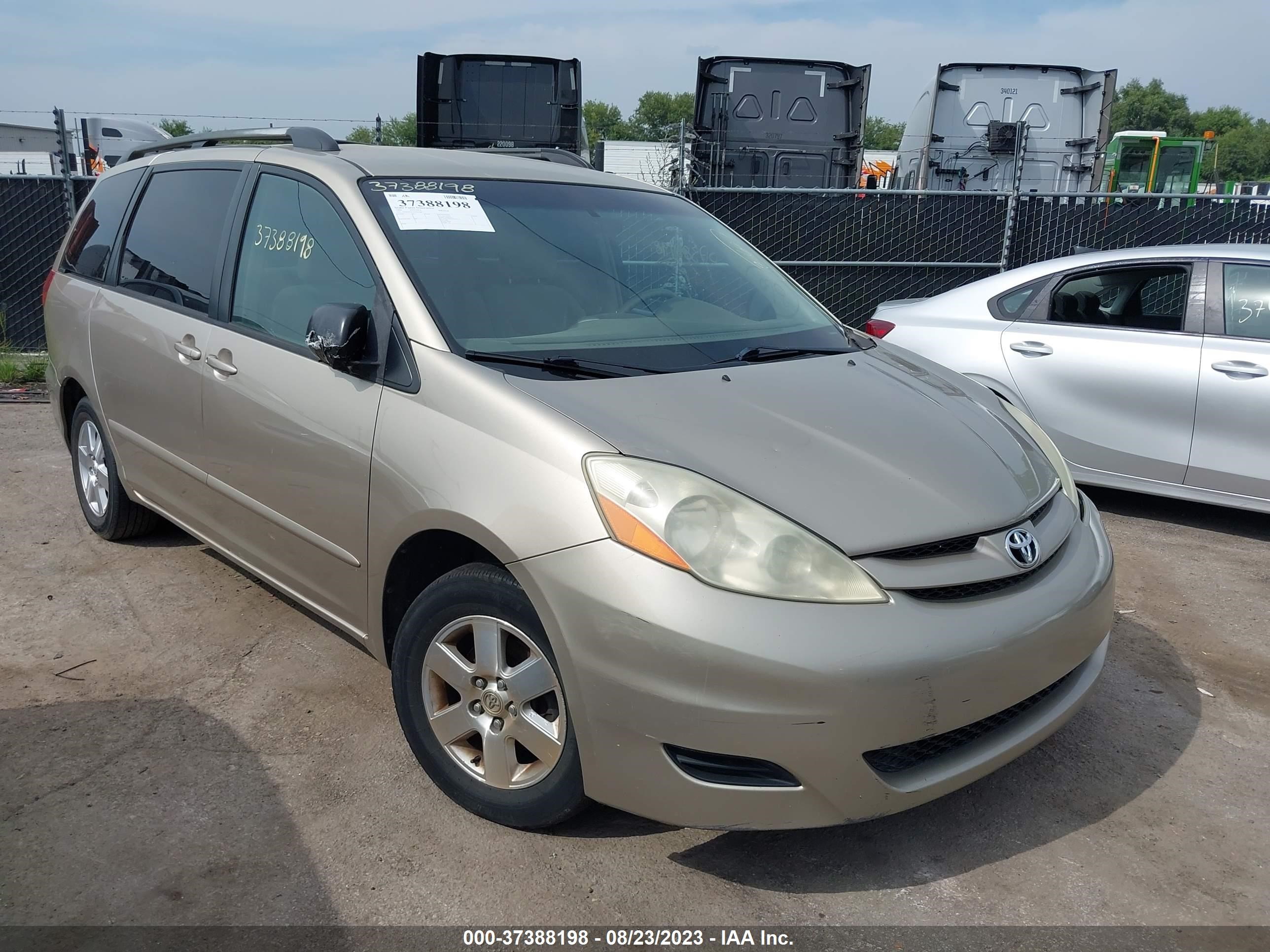 TOYOTA SIENNA 2006 5tdza23c16s391686