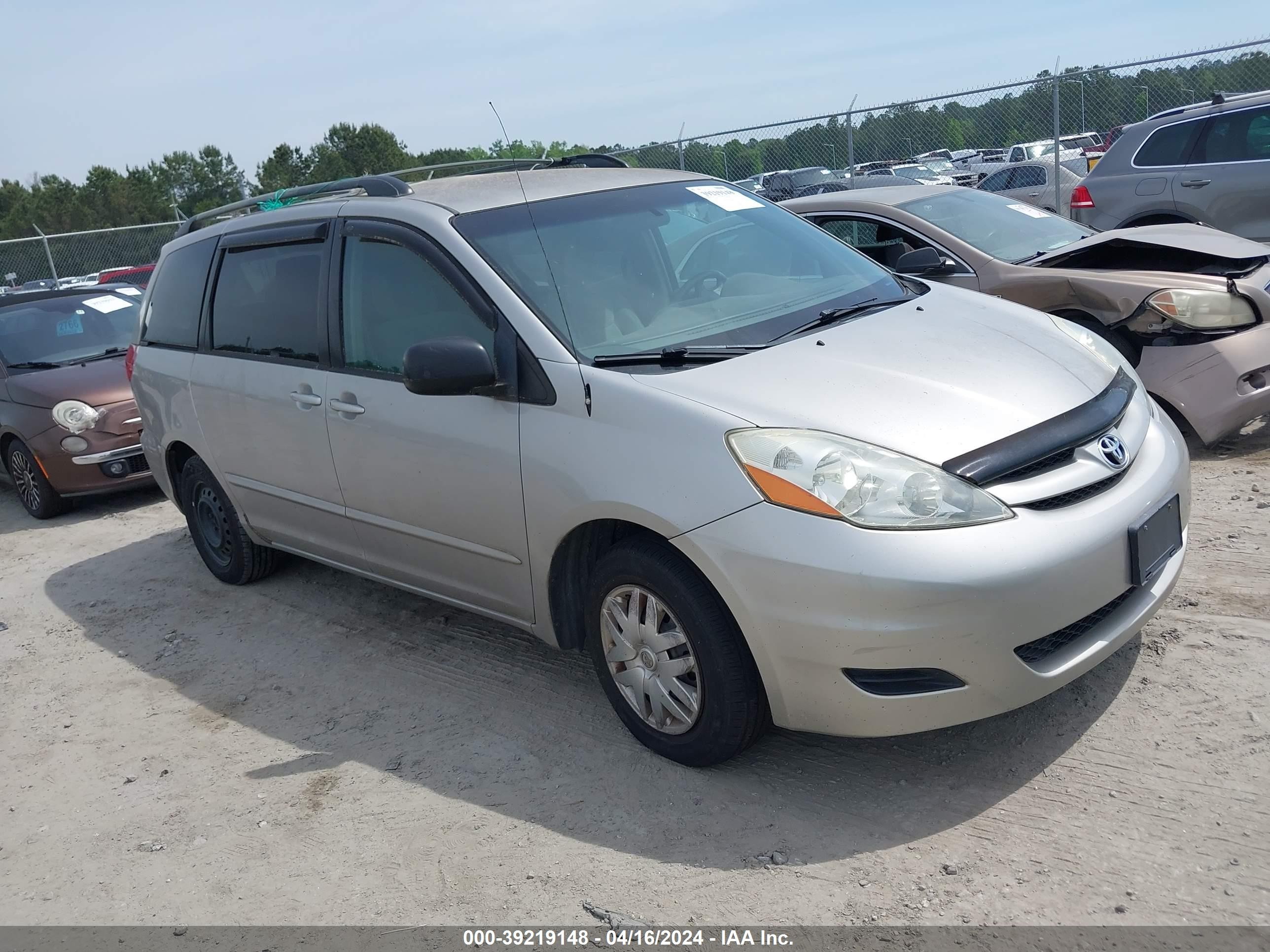 TOYOTA SIENNA 2006 5tdza23c16s415081