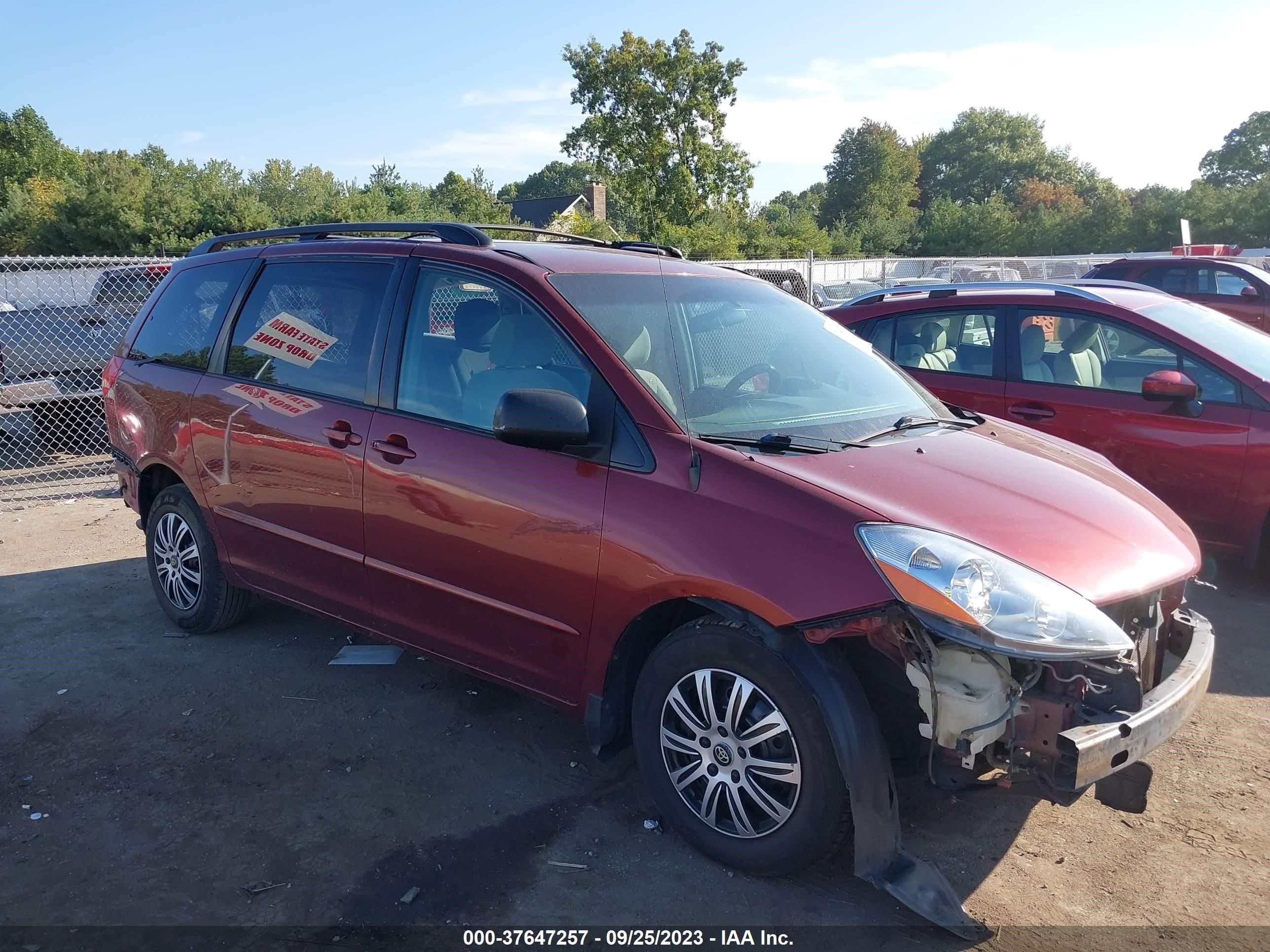 TOYOTA SIENNA 2006 5tdza23c16s516332