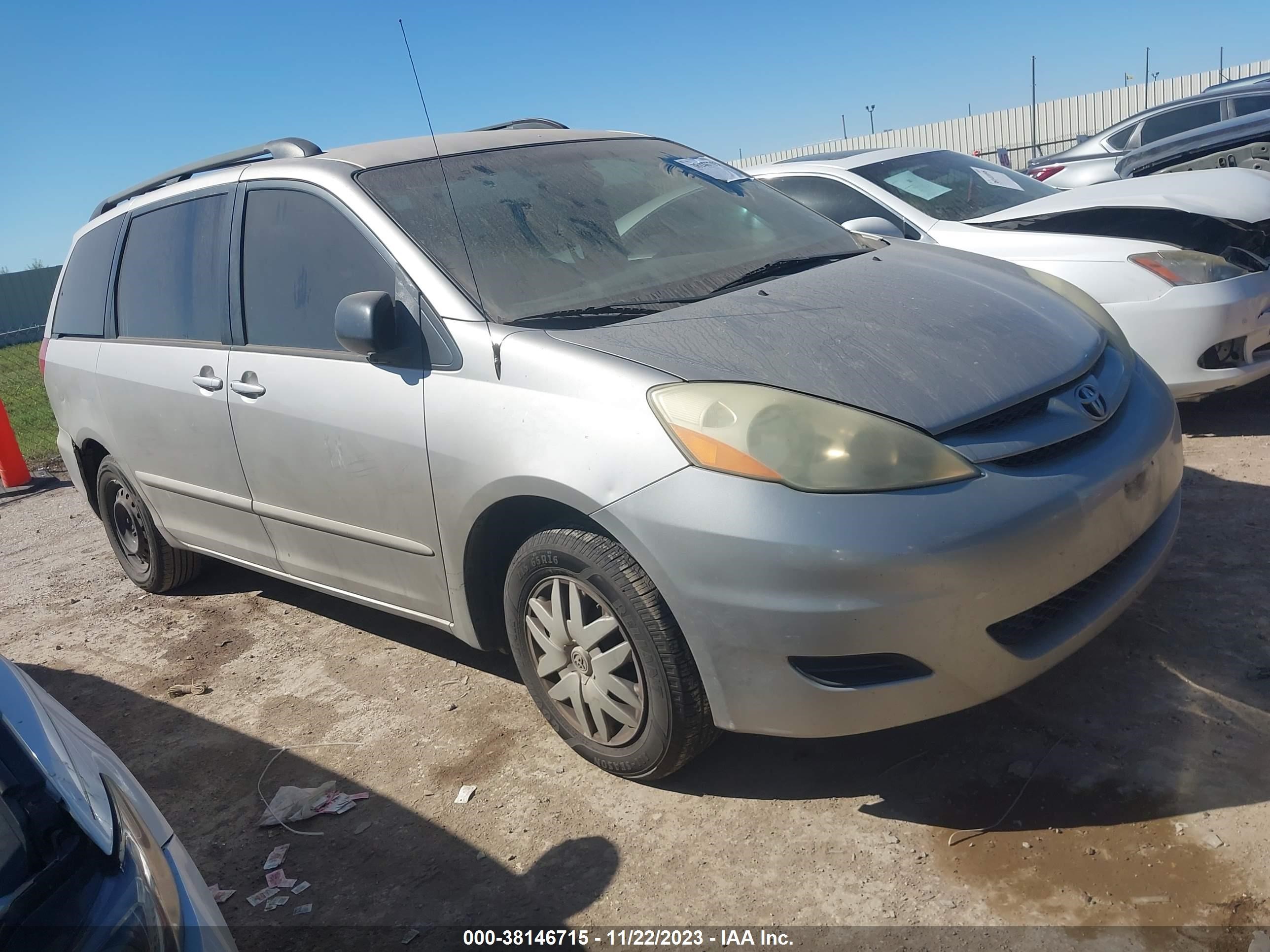 TOYOTA SIENNA 2006 5tdza23c16s529663