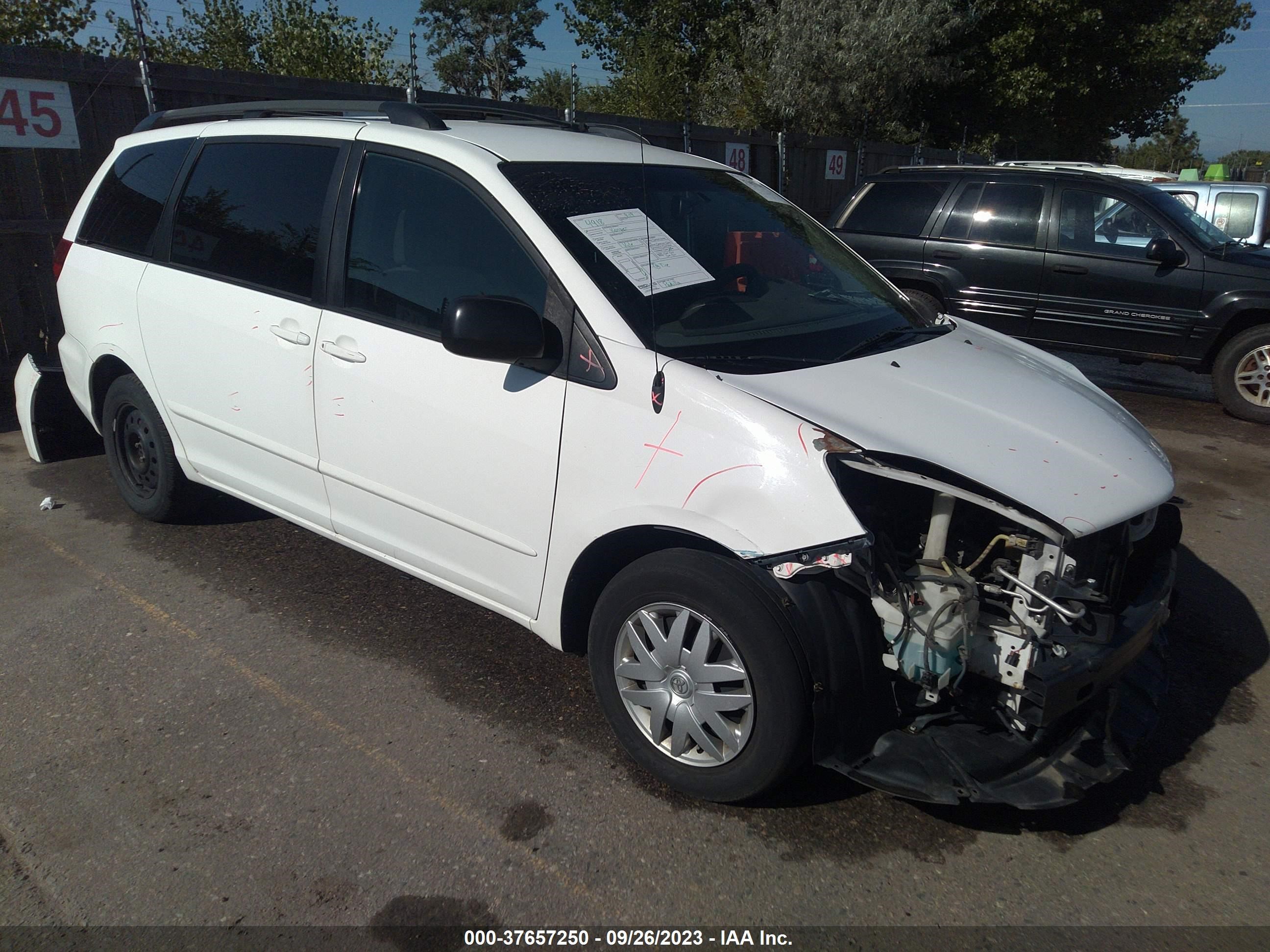 TOYOTA SIENNA 2006 5tdza23c16s530151