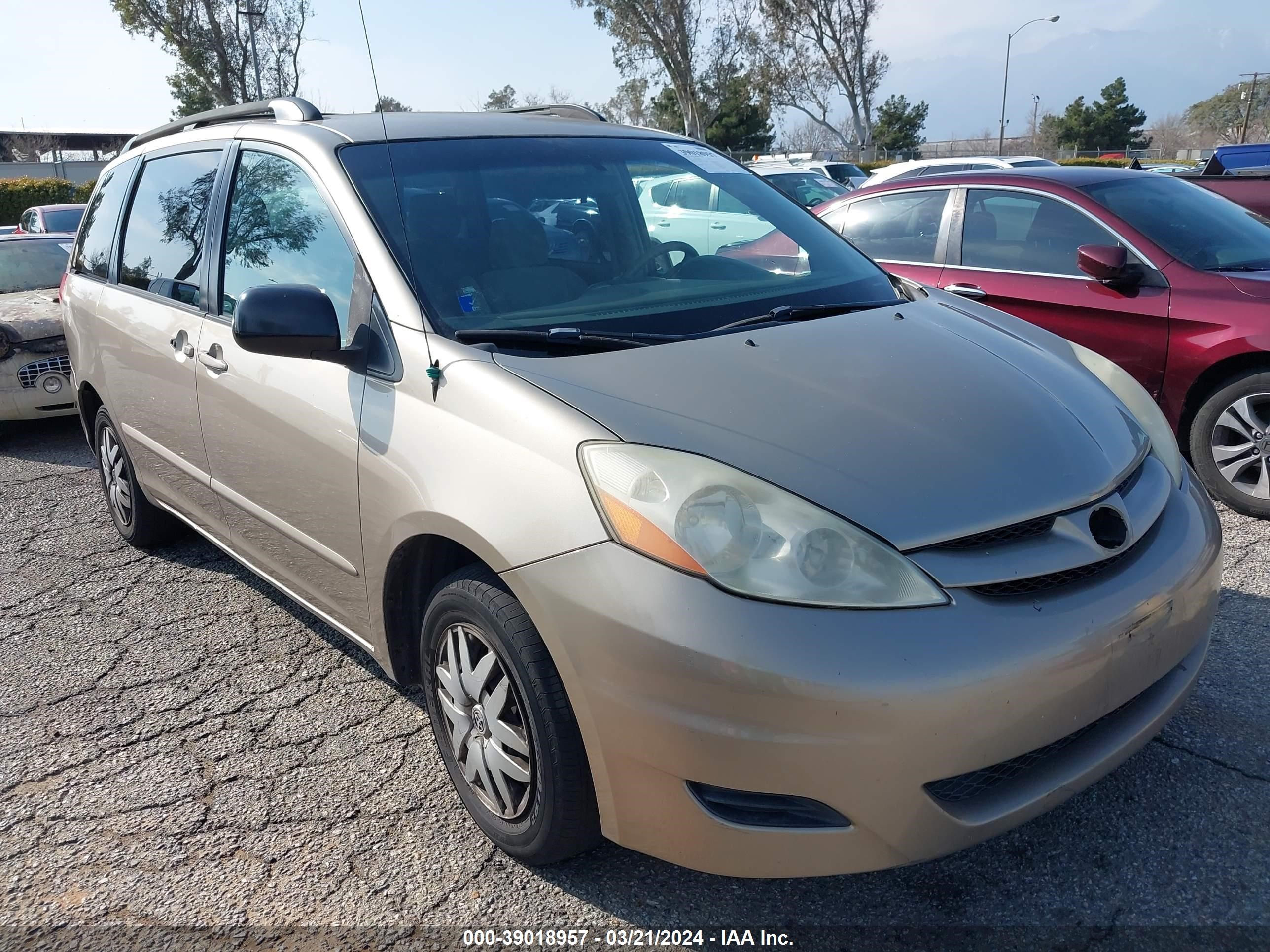 TOYOTA SIENNA 2006 5tdza23c16s563635