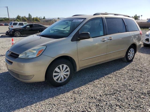 TOYOTA SIENNA CE 2004 5tdza23c24s098084