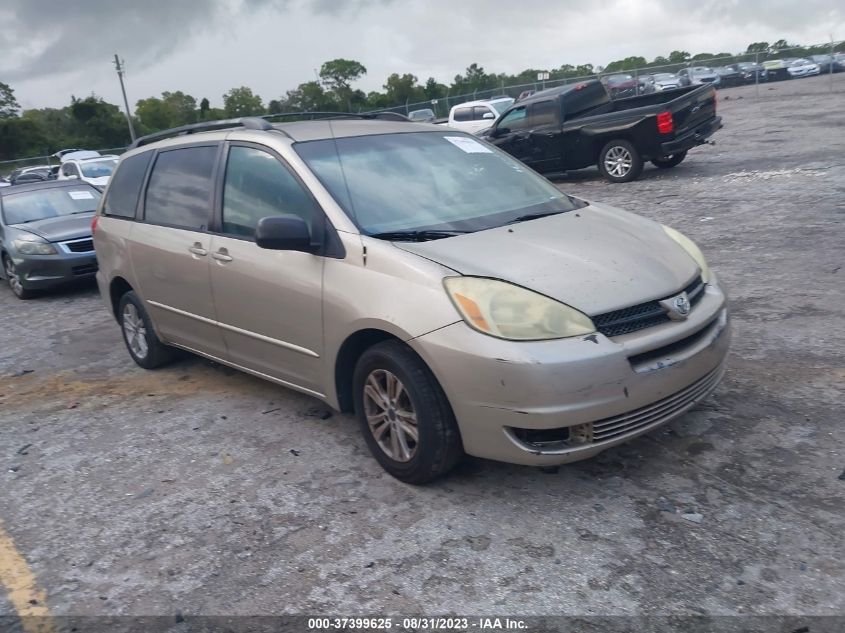 TOYOTA SIENNA 2004 5tdza23c24s115644