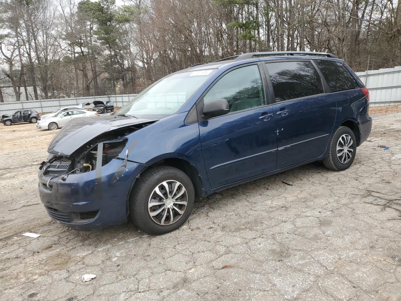 TOYOTA SIENNA 2004 5tdza23c24s185502