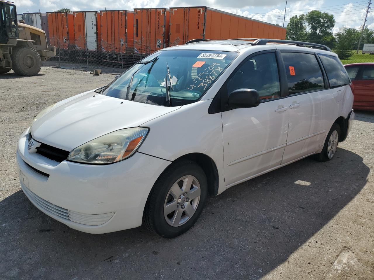 TOYOTA SIENNA CE 2004 5tdza23c24s220796