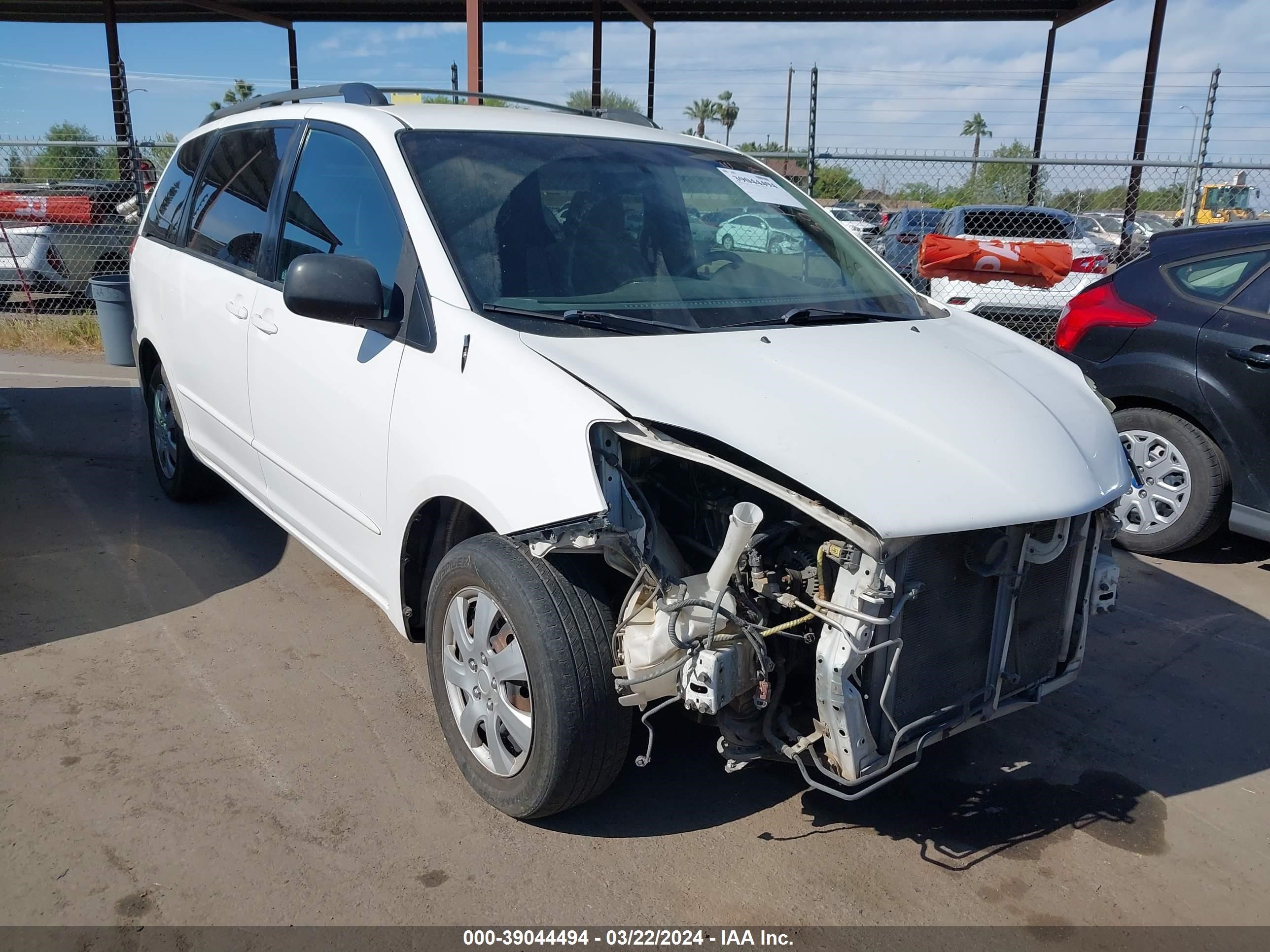 TOYOTA SIENNA 2005 5tdza23c25s284810