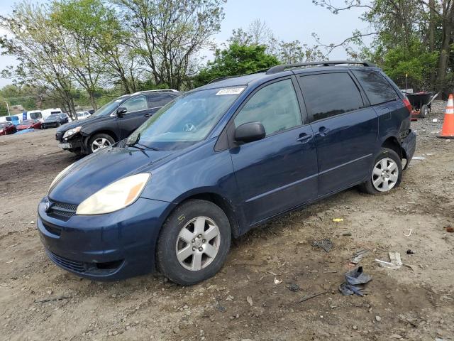 TOYOTA SIENNA CE 2005 5tdza23c25s367640