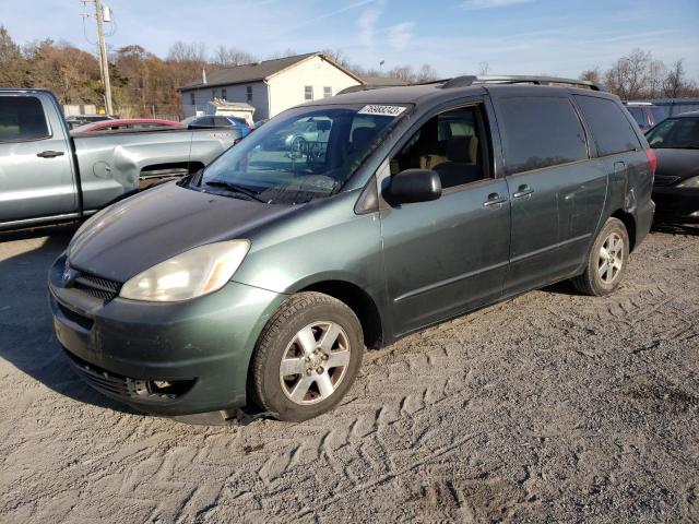 TOYOTA SIENNA CE 2005 5tdza23c25s372918