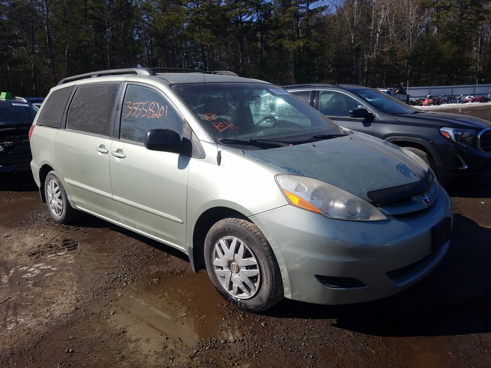 TOYOTA SIENNA CE 2006 5tdza23c26s491036