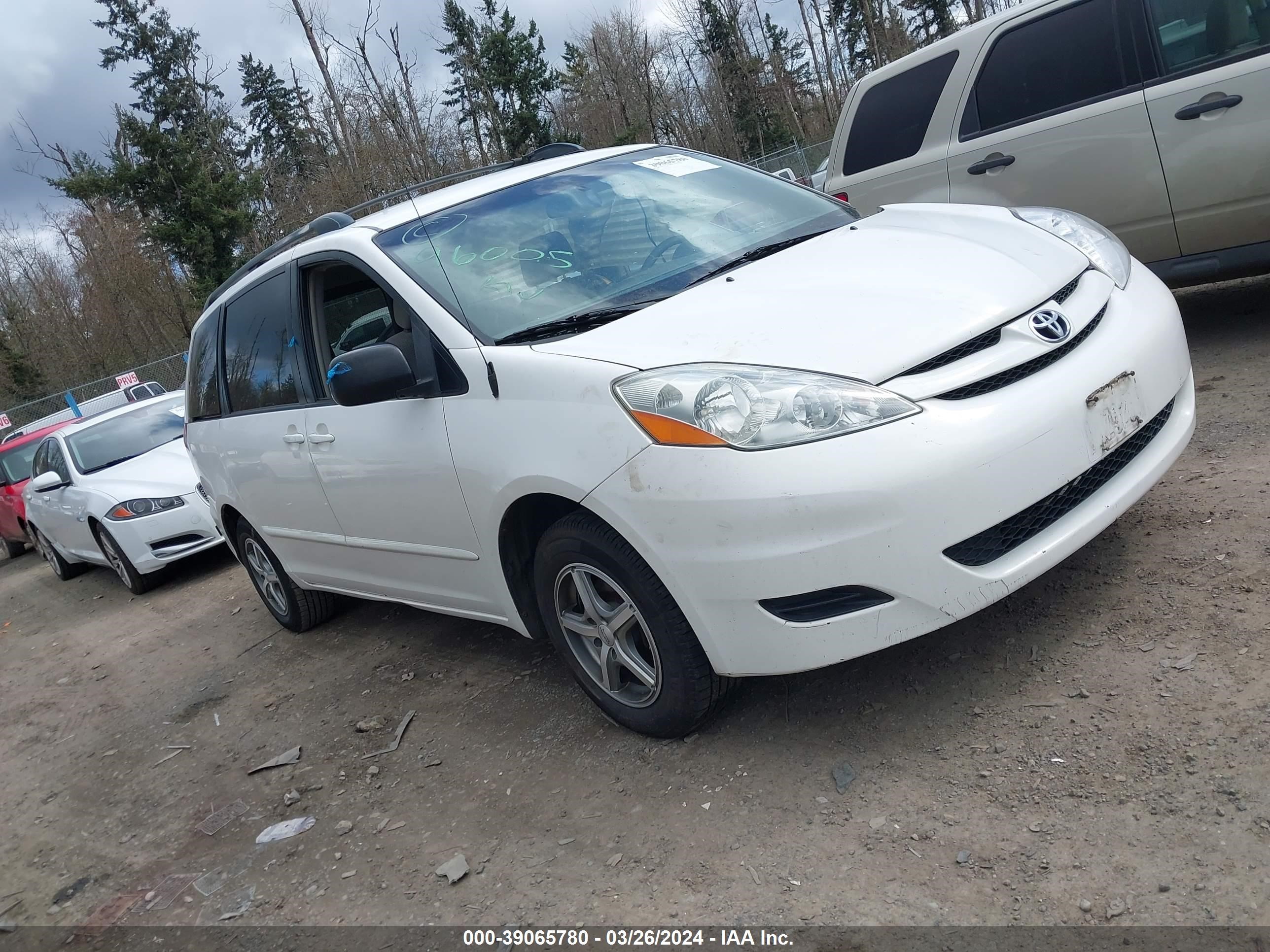 TOYOTA SIENNA 2006 5tdza23c26s504318