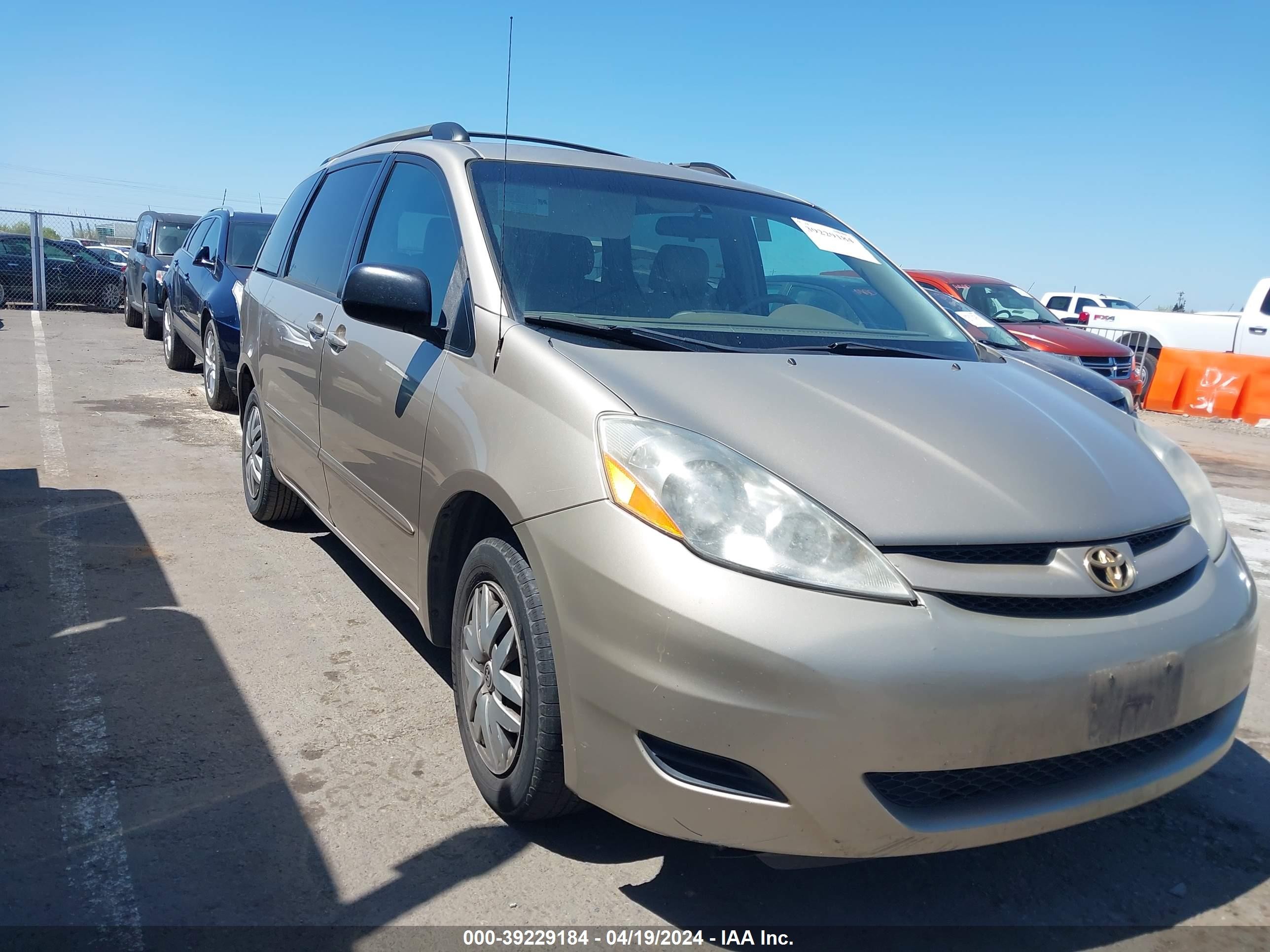 TOYOTA SIENNA 2006 5tdza23c26s581495