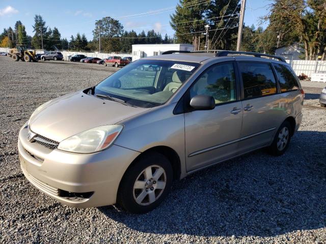 TOYOTA SIENNA CE 2004 5tdza23c34s061254