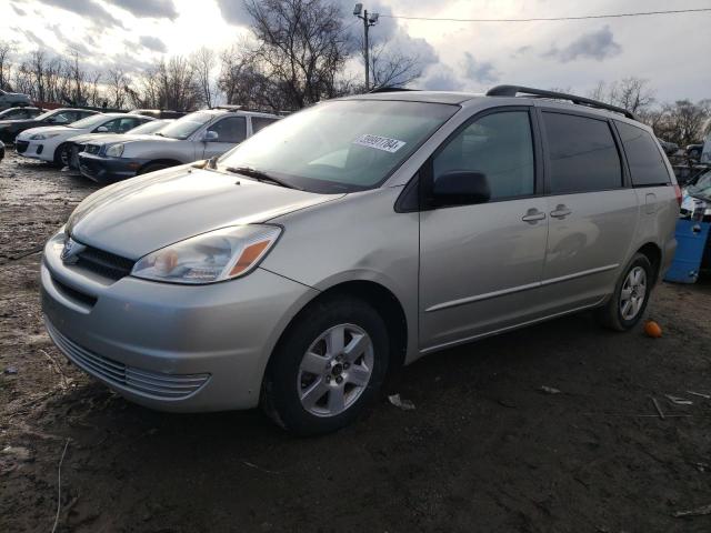 TOYOTA SIENNA CE 2004 5tdza23c34s099907