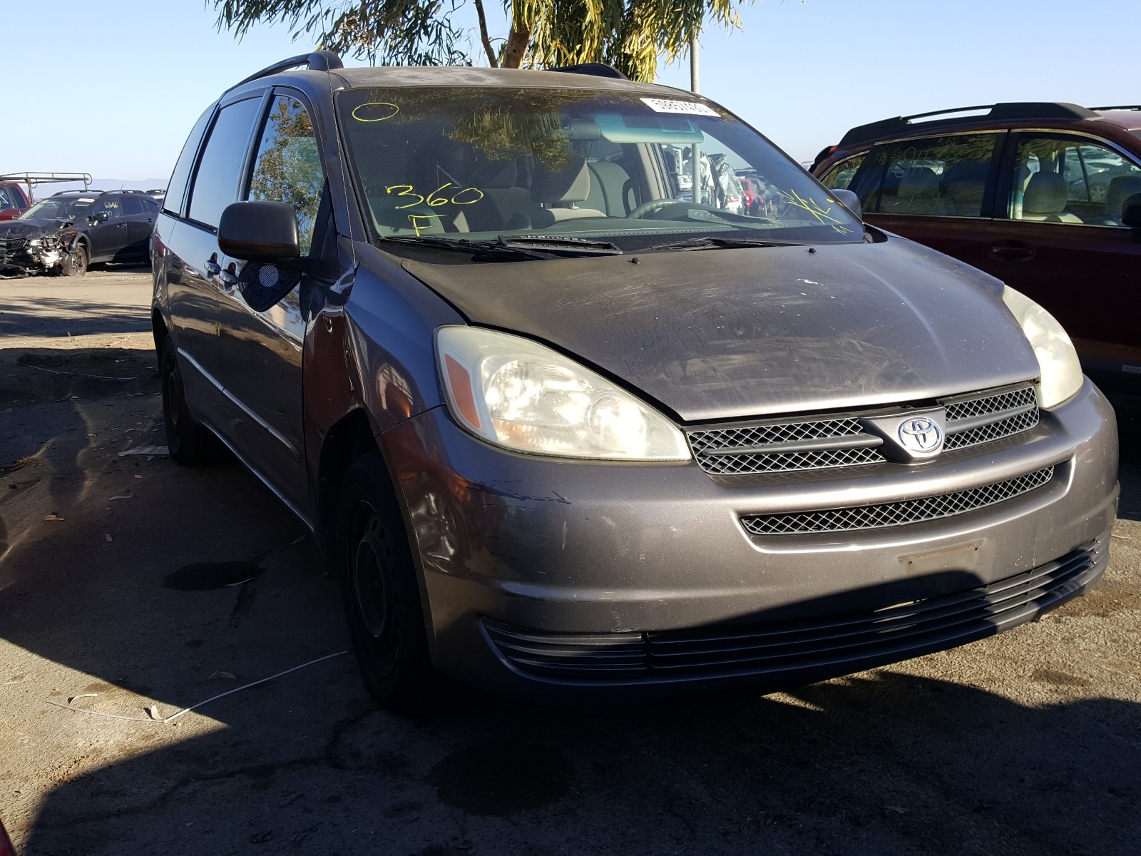 TOYOTA SIENNA CE 2004 5tdza23c34s149771