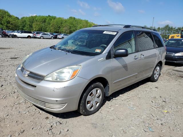 TOYOTA SIENNA 2004 5tdza23c34s150175