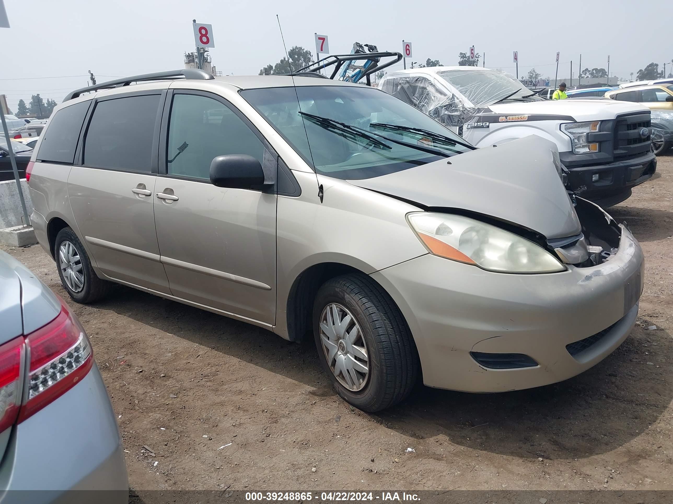 TOYOTA SIENNA 2006 5tdza23c36s414370