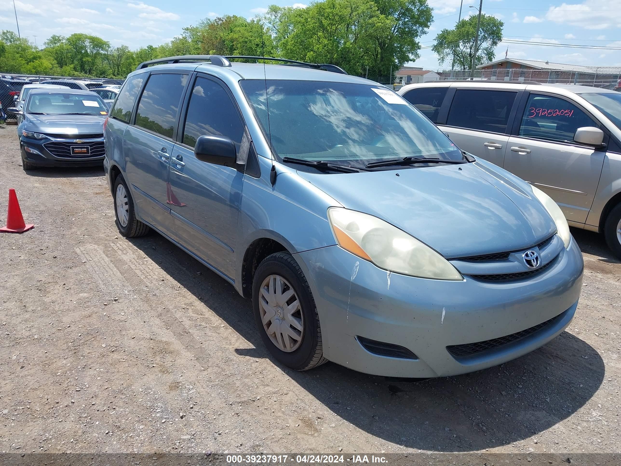 TOYOTA SIENNA 2006 5tdza23c36s484435