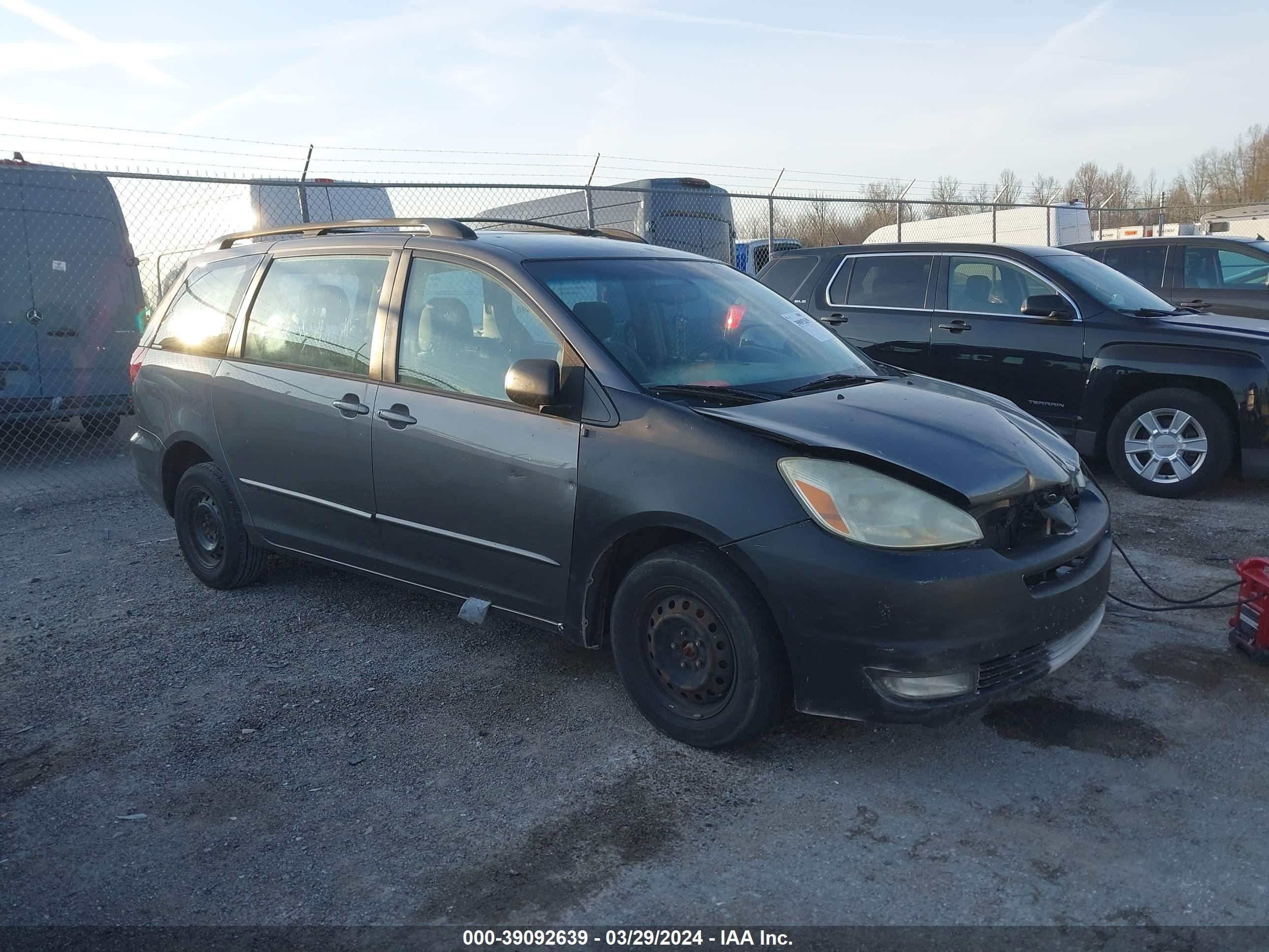 TOYOTA SIENNA 2004 5tdza23c44s043667