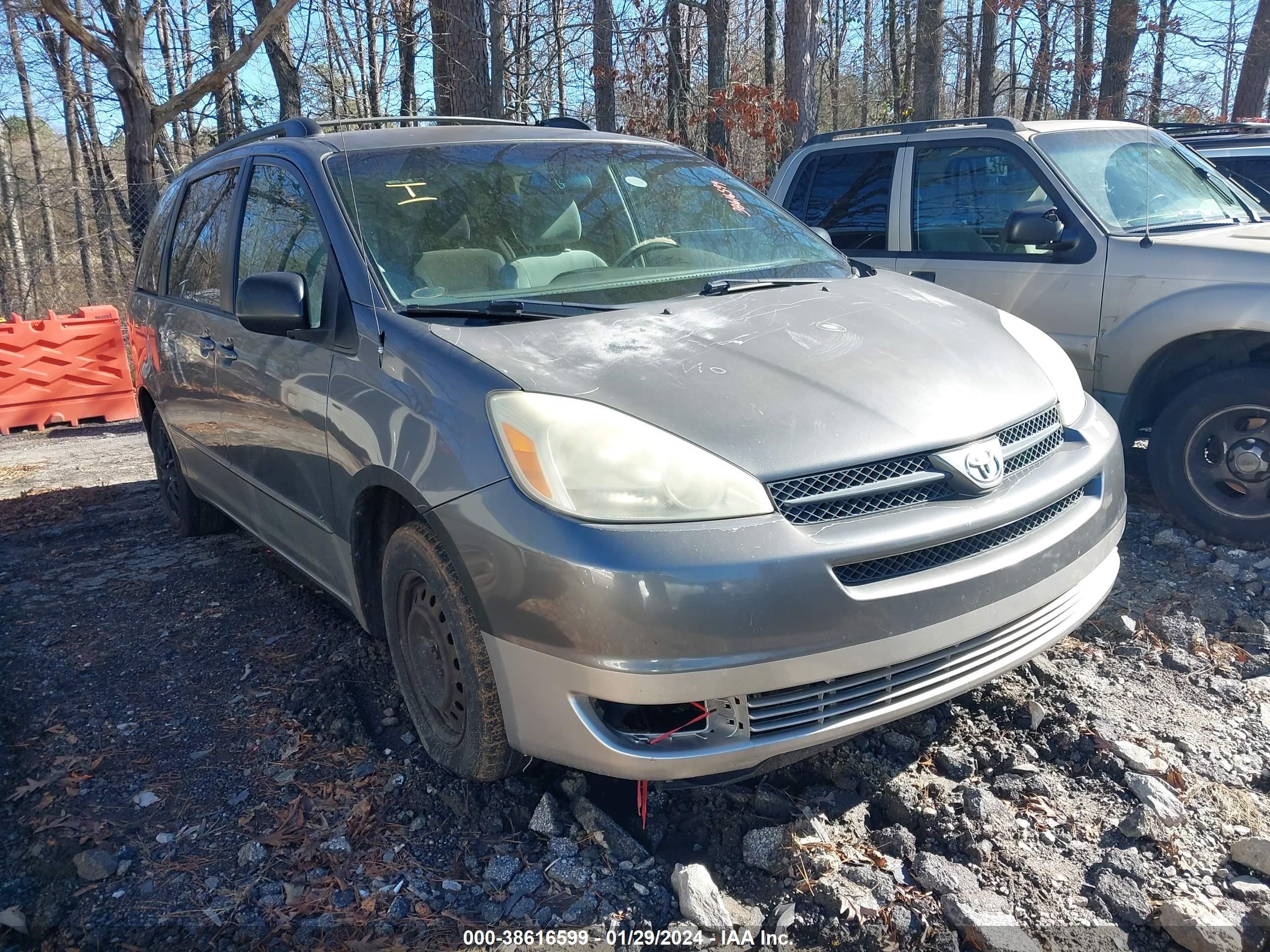 TOYOTA SIENNA 2004 5tdza23c44s057942