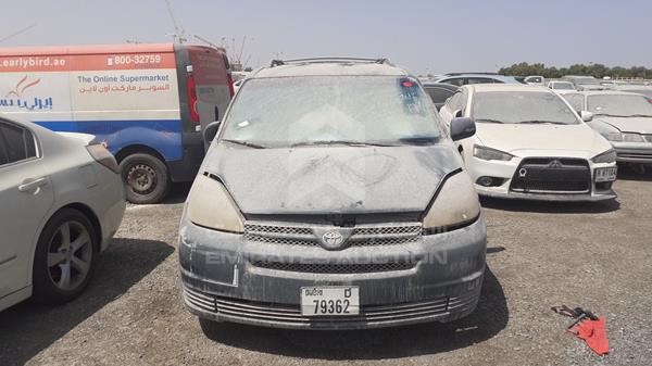 TOYOTA SIENNA 2004 5tdza23c44s168586