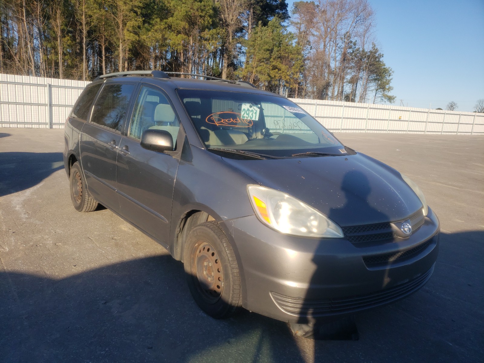 TOYOTA SIENNA CE 2004 5tdza23c44s172301