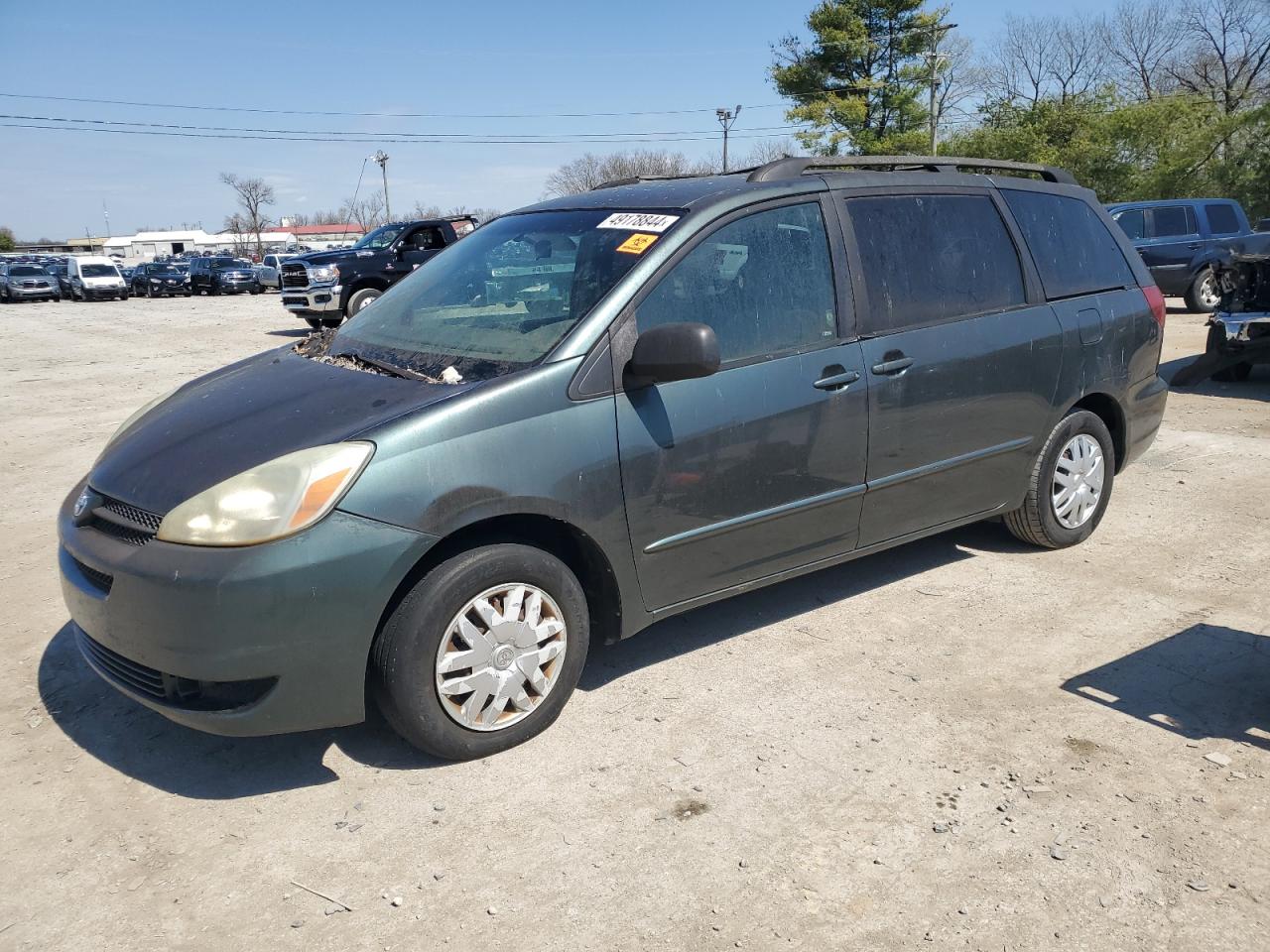 TOYOTA SIENNA 2004 5tdza23c44s183394