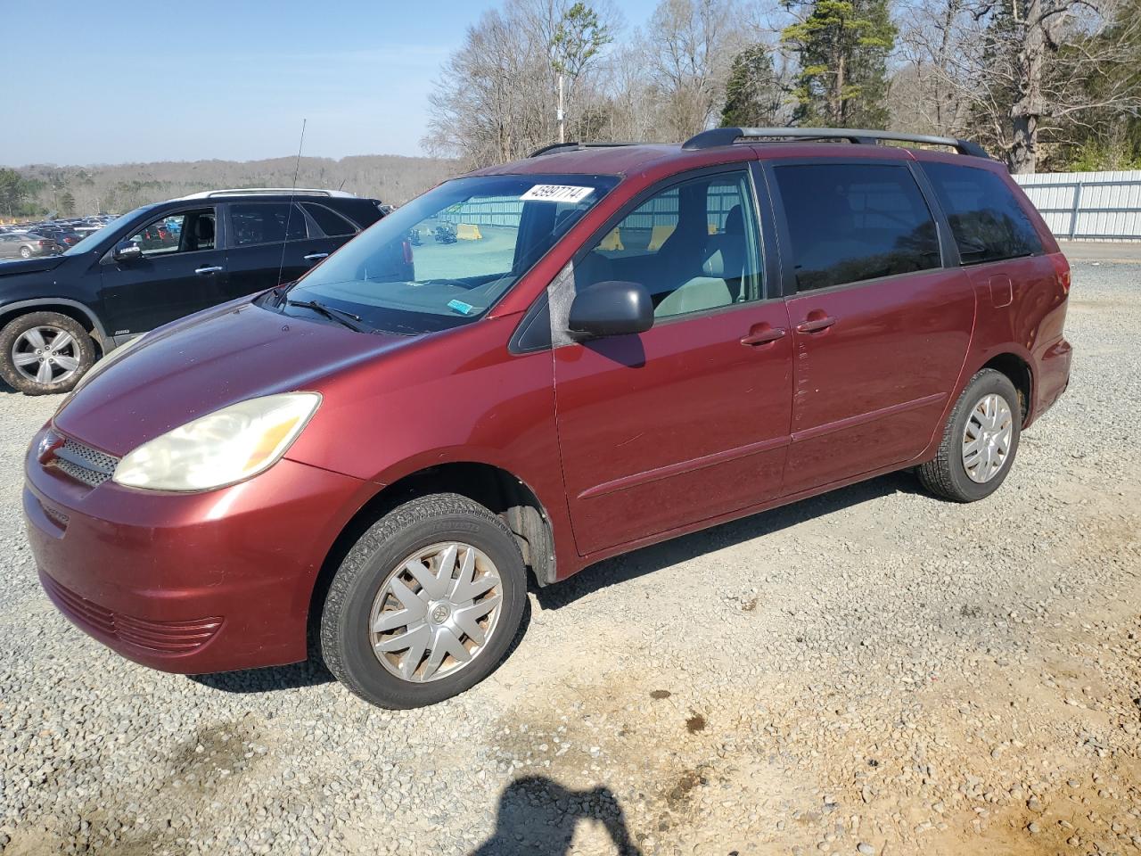 TOYOTA SIENNA 2005 5tdza23c45s255227