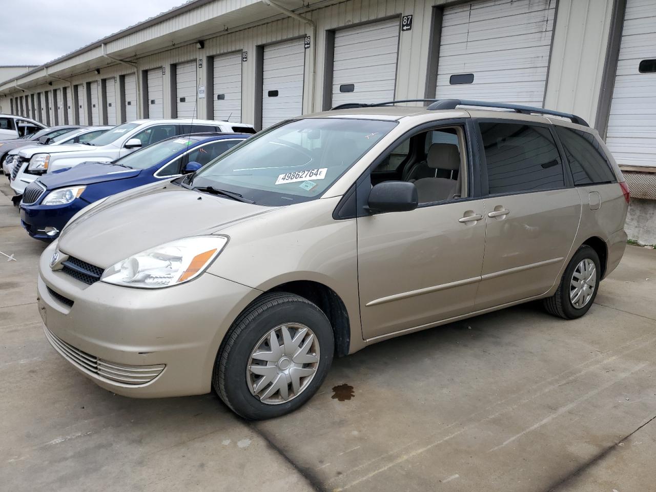 TOYOTA SIENNA 2005 5tdza23c45s351357