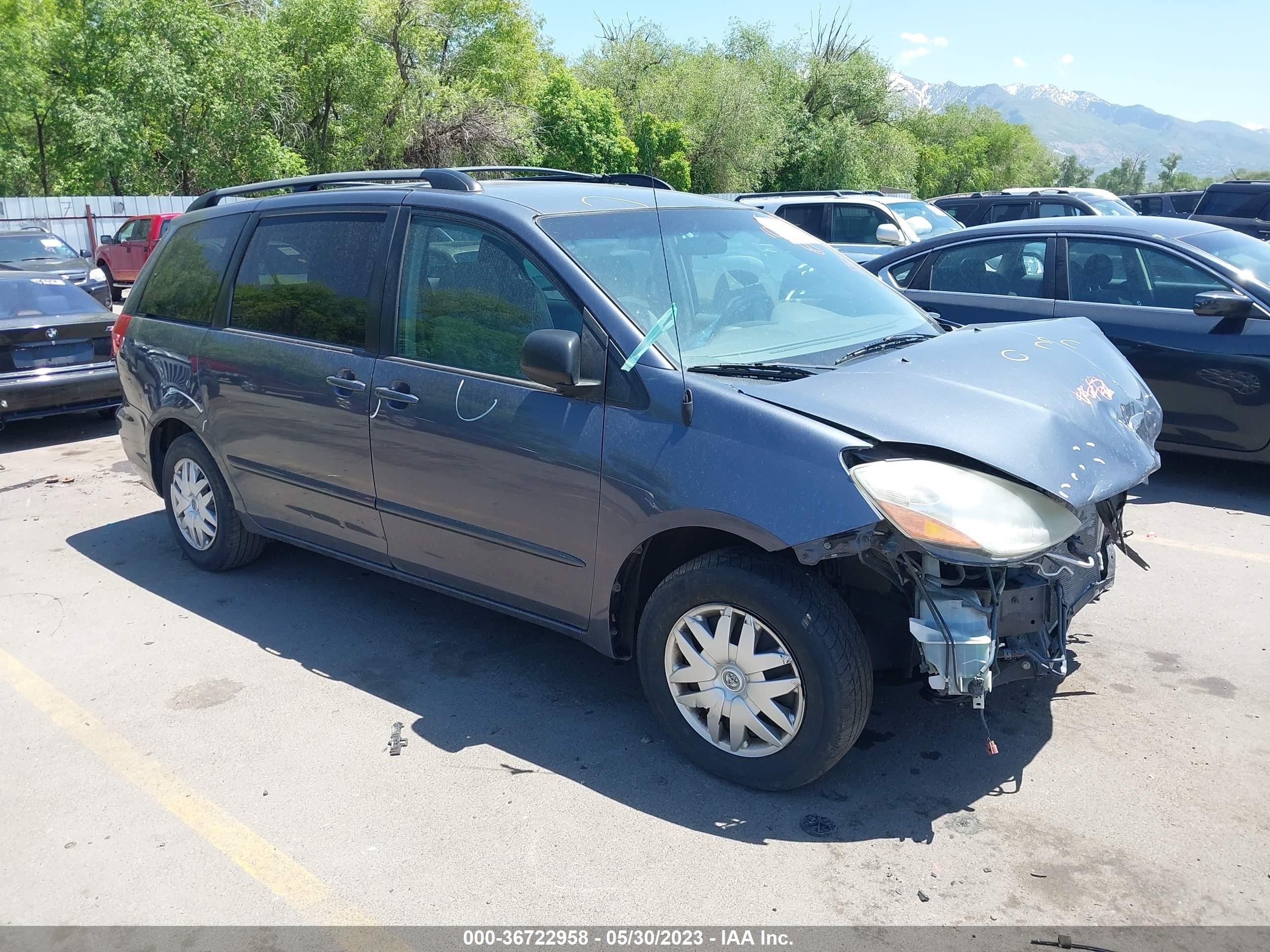 TOYOTA SIENNA 2006 5tdza23c46s447457