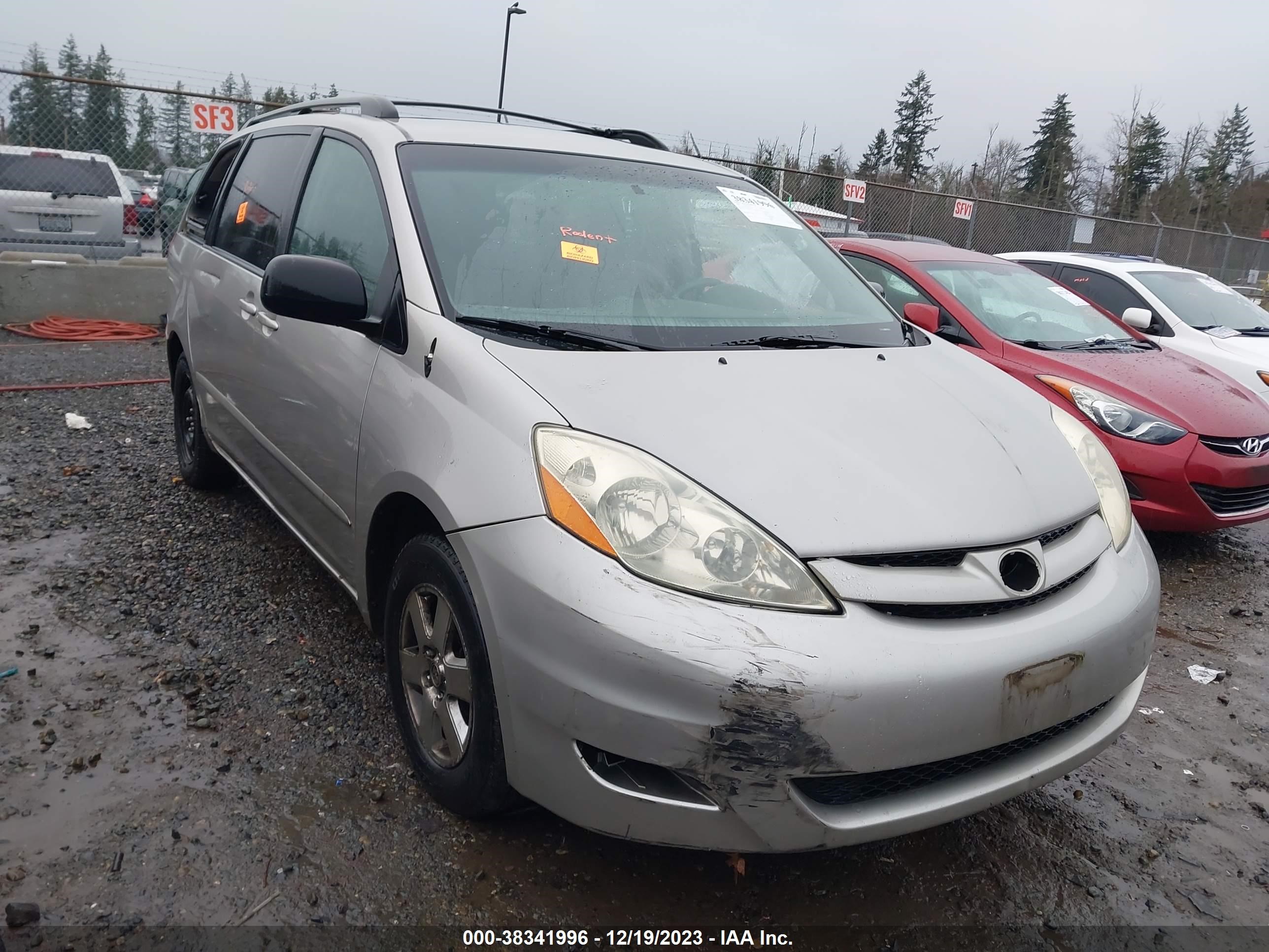 TOYOTA SIENNA 2006 5tdza23c46s485125