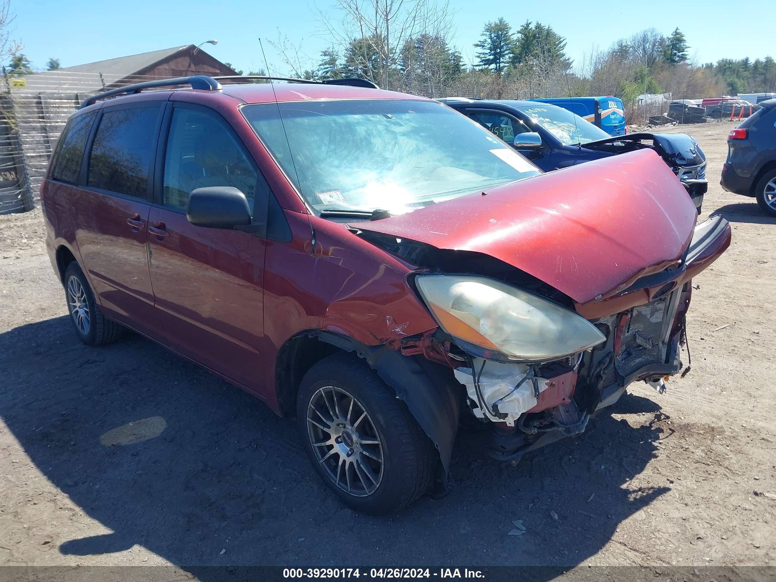 TOYOTA SIENNA 2006 5tdza23c46s510766