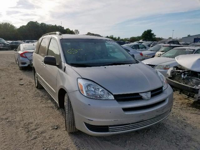 TOYOTA SIENNA CE 2004 5tdza23c54s060266