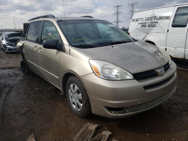 TOYOTA SIENNA CE 2004 5tdza23c54s080470