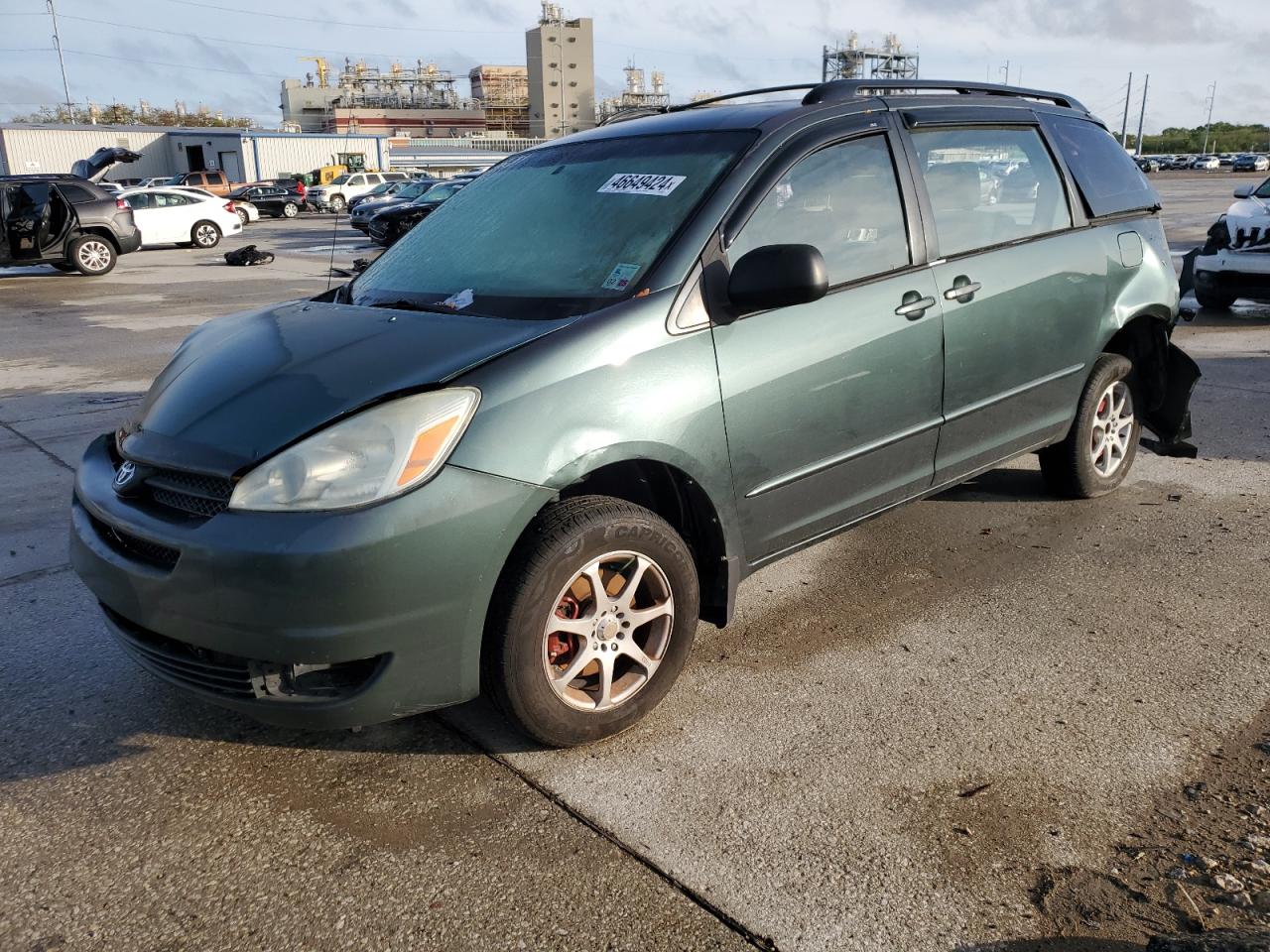 TOYOTA SIENNA 2004 5tdza23c54s088102