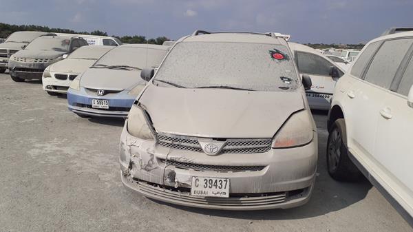 TOYOTA SIENA 2004 5tdza23c54s104542