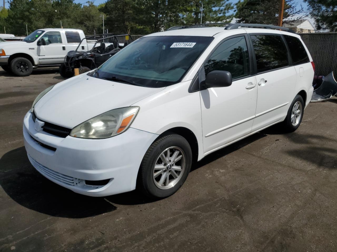 TOYOTA SIENNA 2004 5tdza23c54s136696