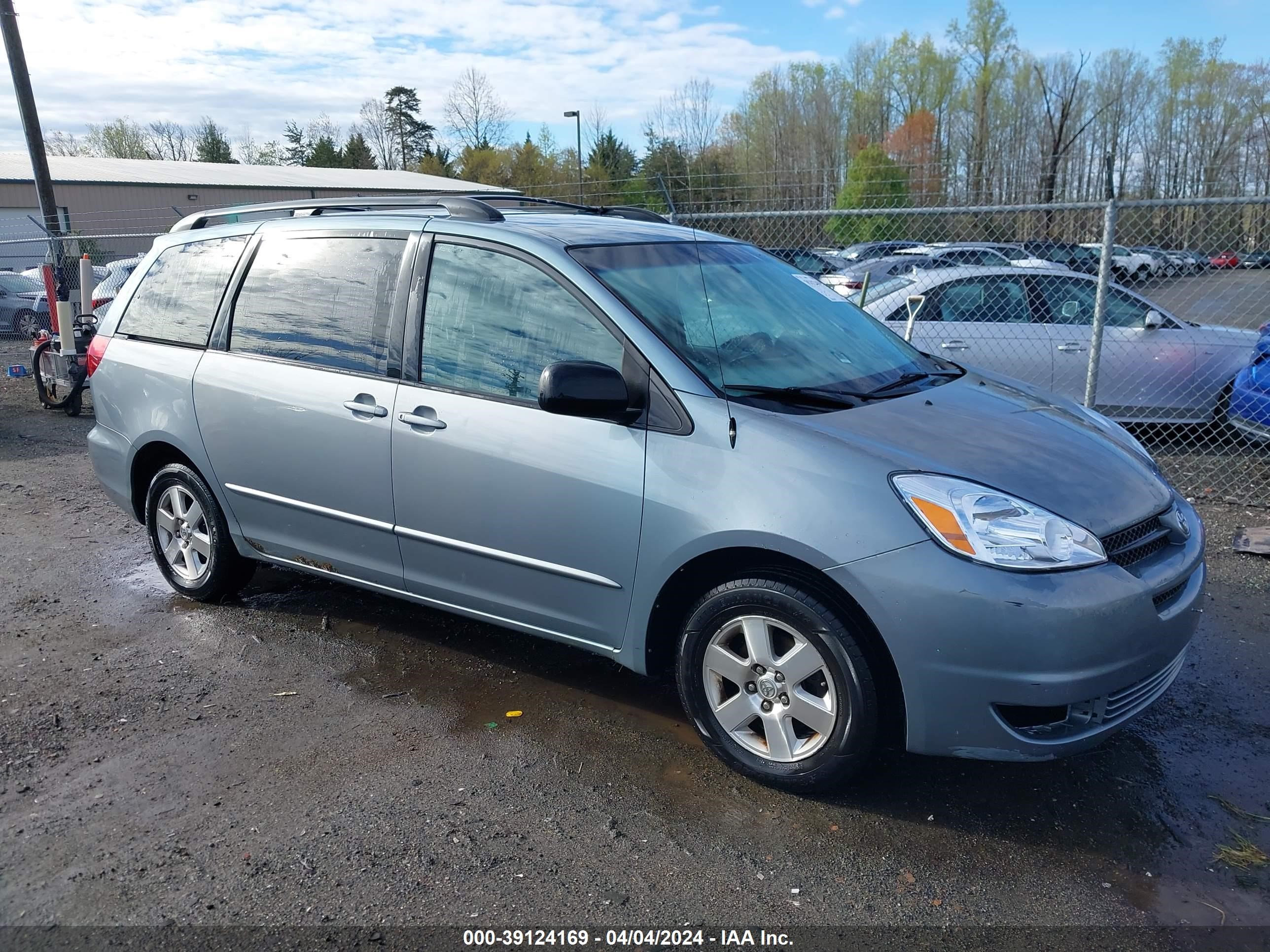 TOYOTA SIENNA 2004 5tdza23c54s172002