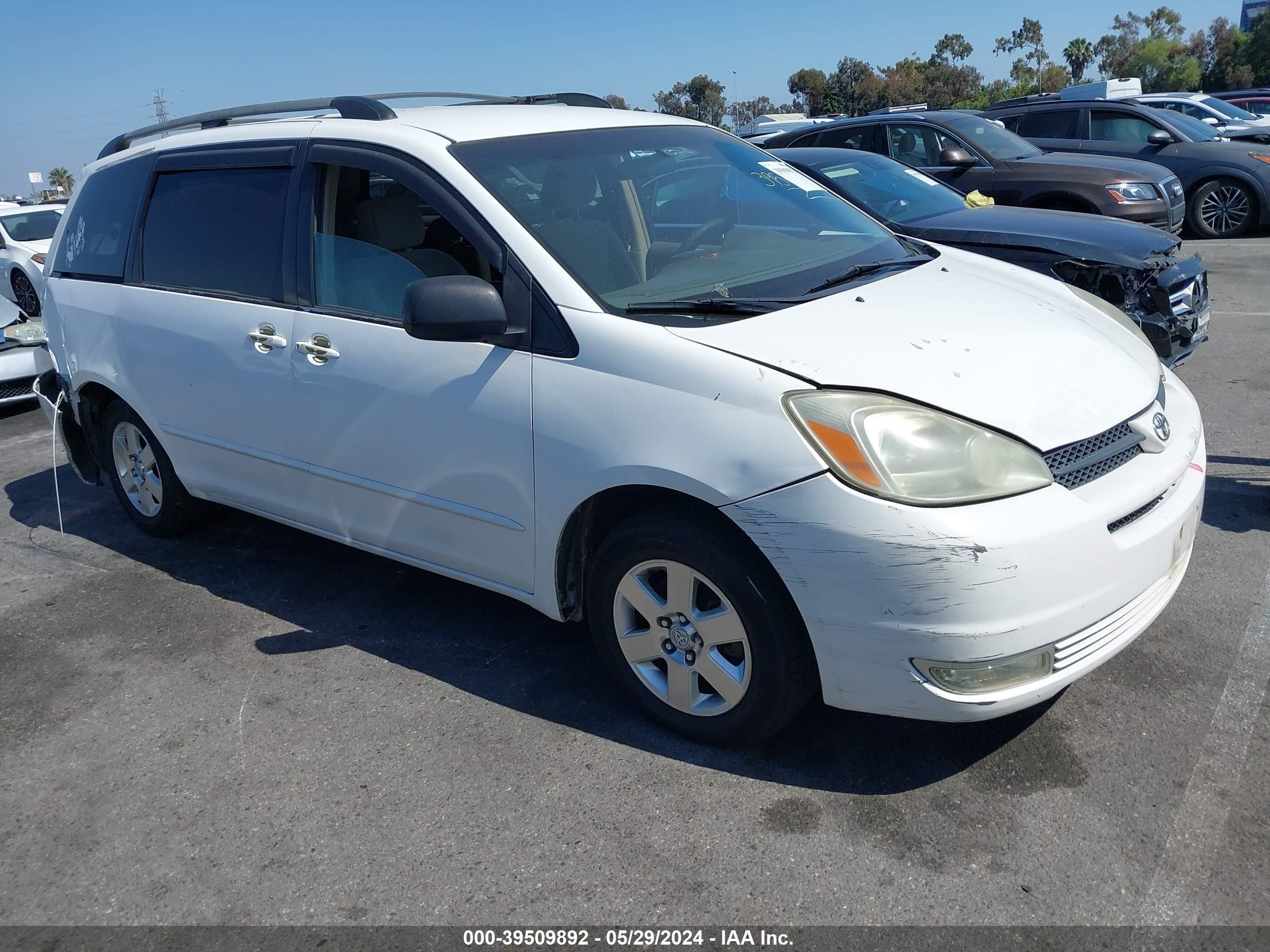 TOYOTA SIENNA 2004 5tdza23c54s221098