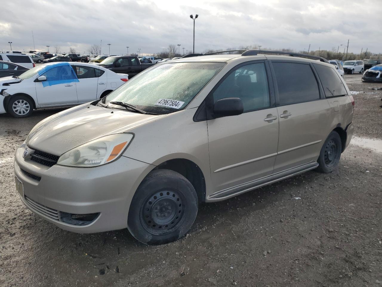 TOYOTA SIENNA 2005 5tdza23c55s233107